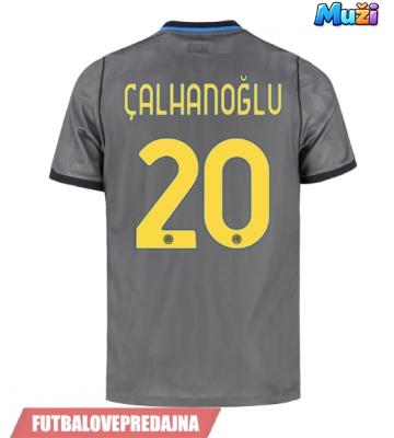 Lacne Muži Futbalové dres Inter Milan Hakan Calhanoglu #20 2026-27 Krátky Rukáv - Tretina
